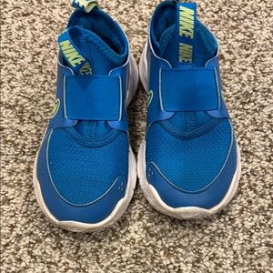 Nike Blue Slip-On Sneakers with Elastic Strap